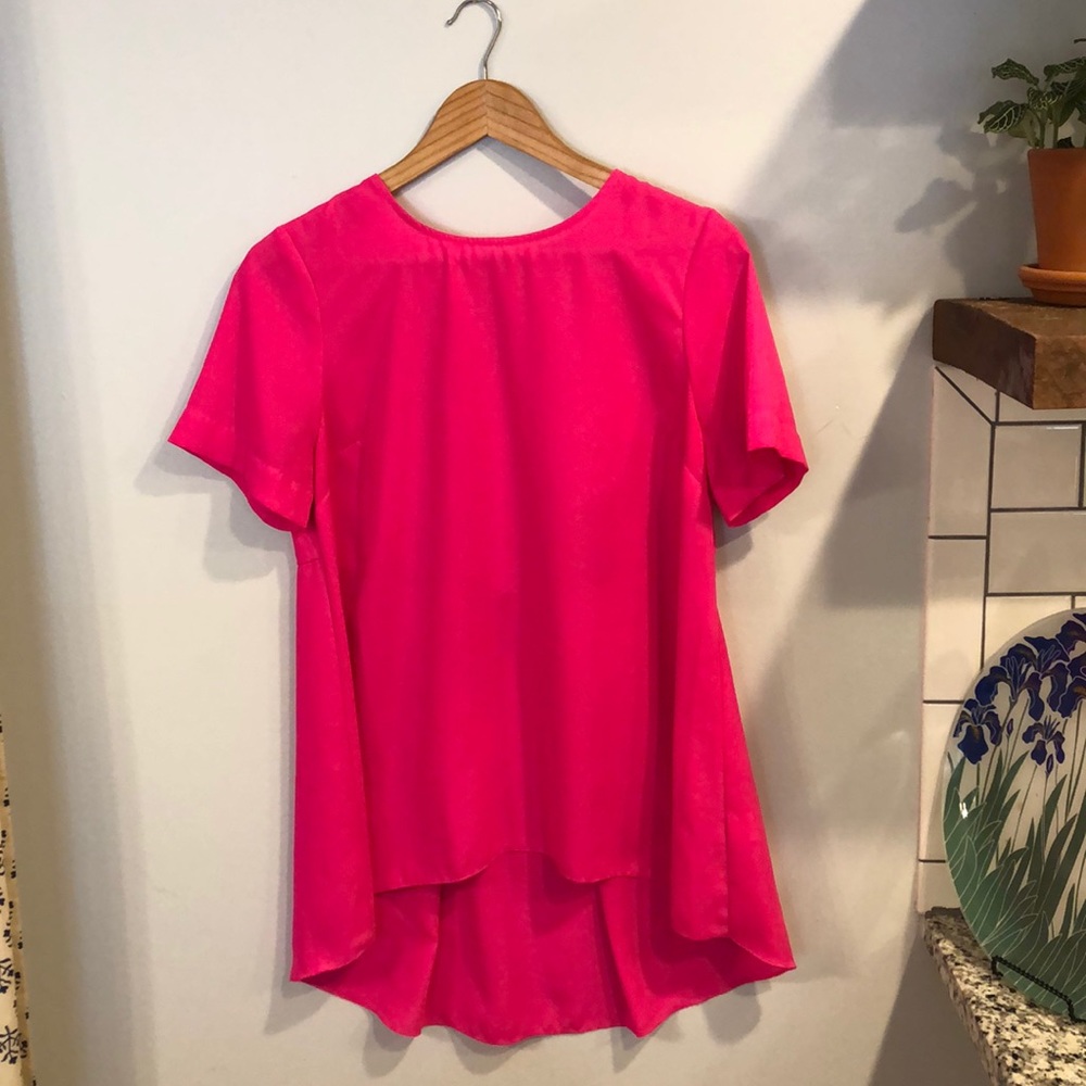 Vince Camuto Hot Pink Top